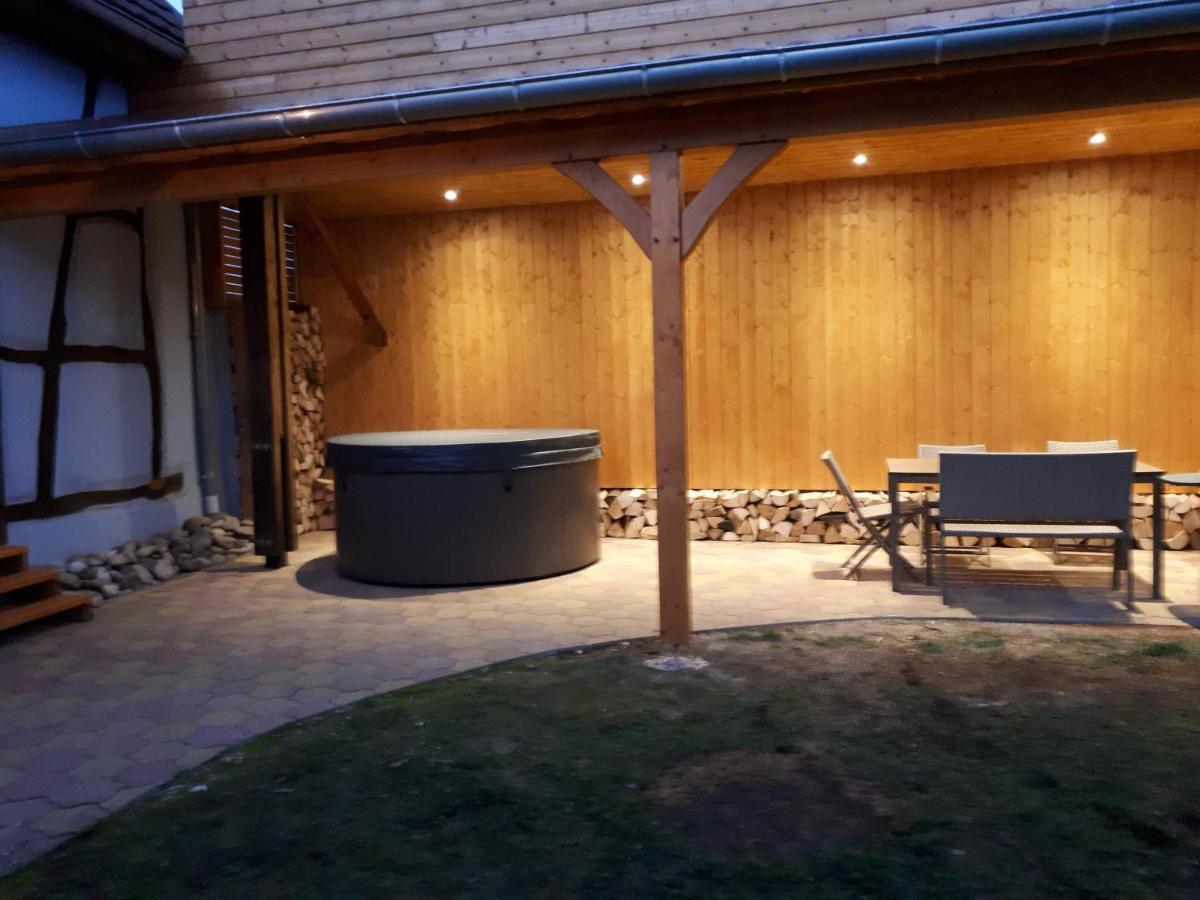 Gite Les Charrues Blodelsheim Exterior photo